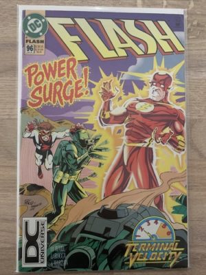 DC Comics Flash #96 Very Scarce DC Universe Logo 1994