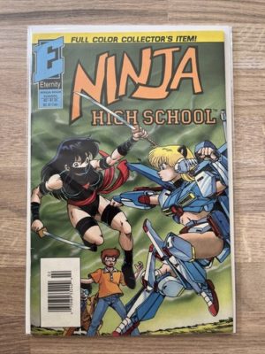 Eternity Comics Ninja High School 1992 Manga Newsstand Variant