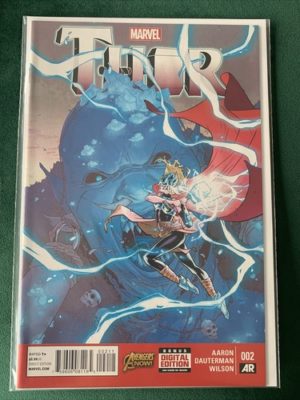Marvel Comics Thor #2 Key 1st Full App Jane Foster 2014