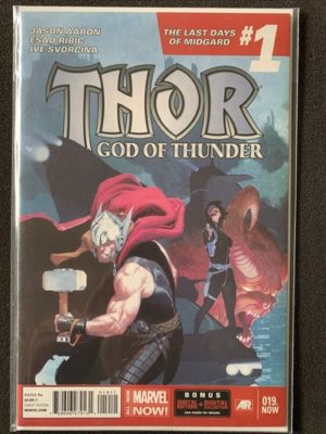 Marvel Comics Thor God Of Thunder #19 1st App Dario Agger Lovely Condition