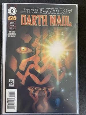 Dark Horse Comics Star Wars Darth Maul #1 Struzan Variant Lovely Condition
