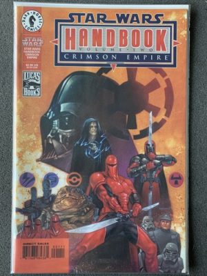Dark Horse Comics Star Wars Handbook Volume Two Crimson Empire Lovely Condition