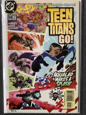 DC Comics Teen Titans Go #10 Very Rare Cartoon Network Lovely Condition