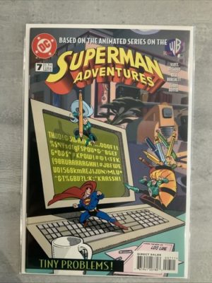 DC Comics Superman Adventures #7 WB Kids Animated 1999