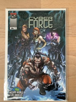 Top Cow Comics Cyber Force #1 Wizard World LA Exclusive 2006