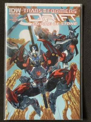 IDW Comics The Transformers Drift Empire Of The Stone #2 Sub Cover Variant