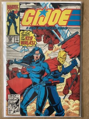 Marvel Comics G.I Joe #120 Lovely Condition