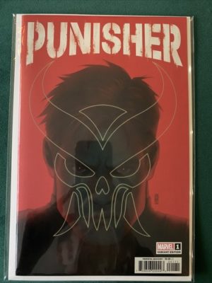 Marvel Comics Punisher #1 1:50 Bartel Variant 2022