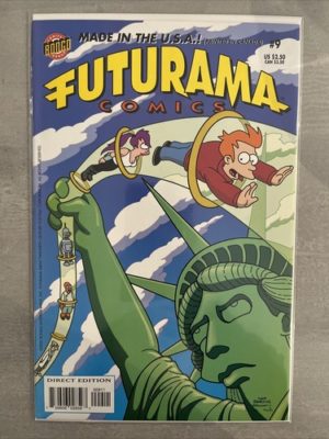 Bongo Comics Futurama # 9 Low Print Run Lovely Condition