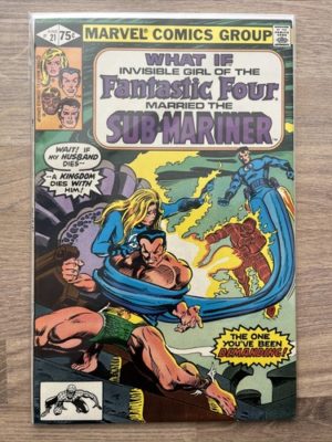 Marvel Comics What If Invisible Girl Of Fantastic Four Married Sub-Mariner #22