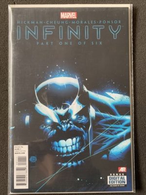 Marvel Comics Infinity #1 Lovely Condition Iconic Thanos Cover