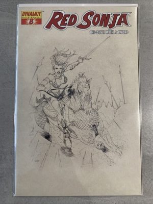 Dynamite Comics Red Sonja #8 Scarce Variant 2006
