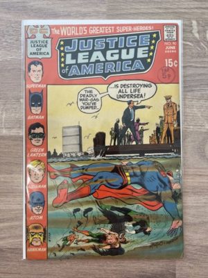 DC Comics Justice League America #90 1971 Bronze Age Lovely Condition
