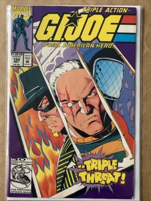 Marvel Comics G.I Joe #124 Lovely Condition
