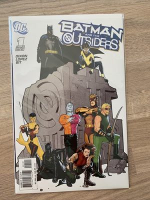 DC Comics Batman And The Outsiders #1 Cover B Variant Vol2 2007