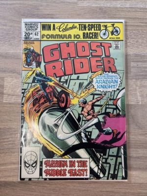 Marvel Comics Ghost Rider #62 1981 Bronze Age