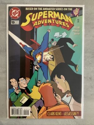 DC Comics Superman Adventures #19 WB Kids Animated 1999