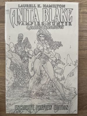 Marvel Comics Anita Blake Vampire Hunter guilty pleasures sketch preview edition