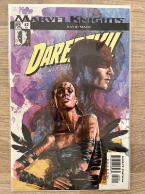 Marvel Comics Daredevil #52 David Mack origin of echo key