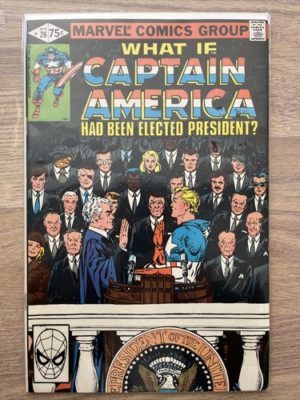 Marvel Comics What If Captain America #26 1981 Bronze Age