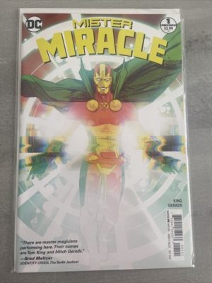 DC Comics Mister Miracle #1 2017 Variant Cover