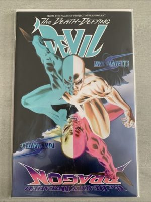 Dynamite Comics The Death Defying Devil #1 Alex Ross Negative Cover Variant 2008
