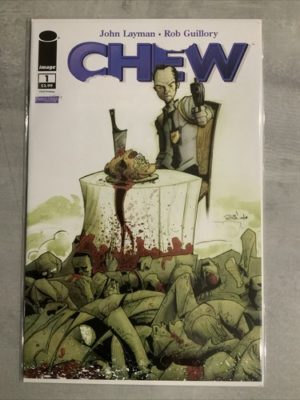 Image Comics Chew #1 Very Rare Third Print Variant 2009 KEY