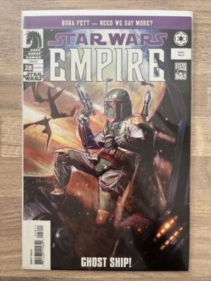 Marvel Comics Star Wars Empire #28 2004 Boba Fett Cover Ghost Ship