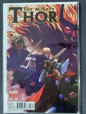 Marvel Comics The Mighty Thor #18 Hans Variant Lovely Condition