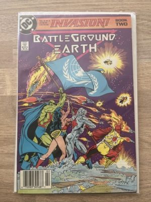 DC Comics Battle Ground Earth #2 1988 Todd Mcfarlane