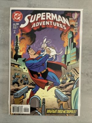 DC Comics Superman Adventures #40 WB Kids Animated 1999