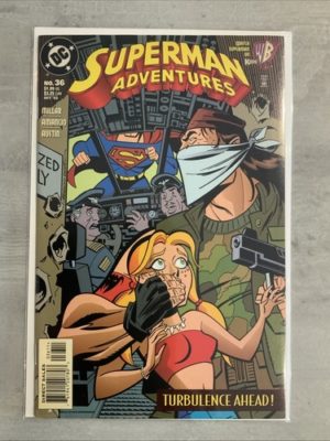 DC Comics Superman Adventures #36 WB Kids Animated 1999