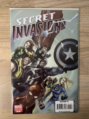 Marvel Comics Secret Invasion #1 2008 Leinil Yu Variant