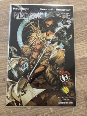 Top Cow Comics Madame Mirage #3 2007 Wizard World Texas Convention Variant Hot