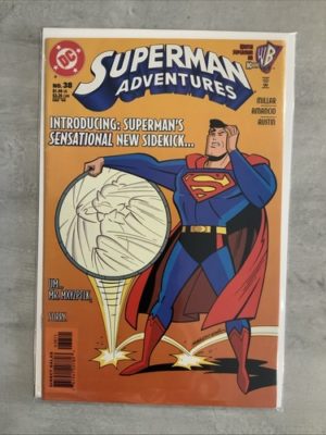 DC Comics Superman Adventures #38 WB Kids Animated 1999