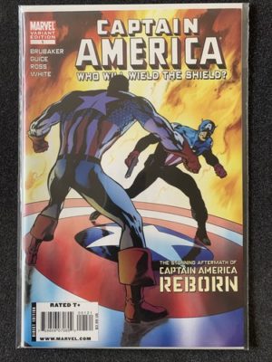 Marvel Comics Captain America #1 Variant Lovely Condition