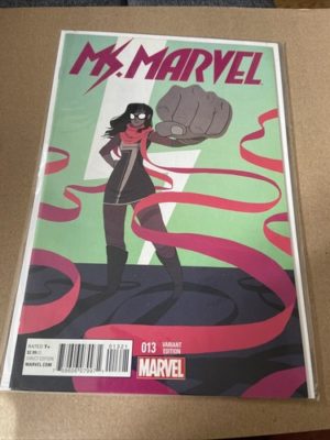 Marvel Comics Ms. Marvel #13 Variant Women Of Power 1st App Kamran Key
