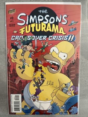 Bongo Comics Futurama Simpsons Infinitely Secret Crossover Crisis 2 # 2