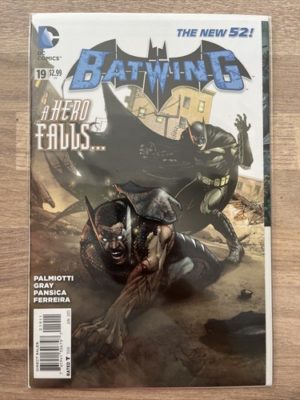 DC Comics Batwing #19 2013 1st Cameo Appearance Of Luke Fox Key