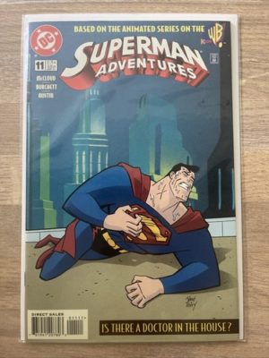 DC Comics Superman Adventures #11 1997 Animated Low Print Run