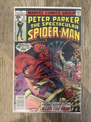 Marvel Comics Peter Parker Spectacular Spider-Man #11 1977 Bronze Age
