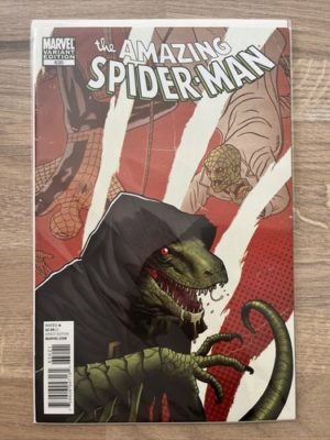 Marvel Comics The Amazing Spider-Man #630 2010 Quinones Variant Lizard Cover