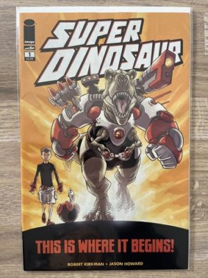 Image Comics Super Dinosaur #1 Low Print Run 1st Print Kirkman
