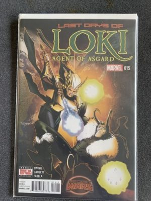 Marvel Comics Loki #15 Agent Of Asgard Lovely Condition