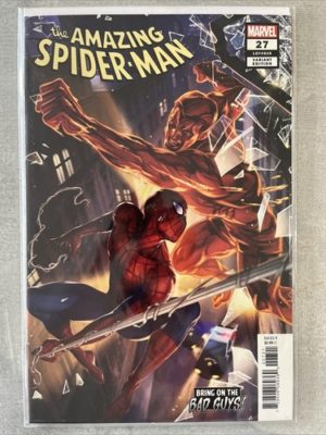 Marvel Comics Amazing Spider-Man #27 2019 Bad Guys Variant Woo Chul Lee