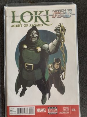 Marvel Comics Loki #6 Agent Of Asgard Lovely Condition