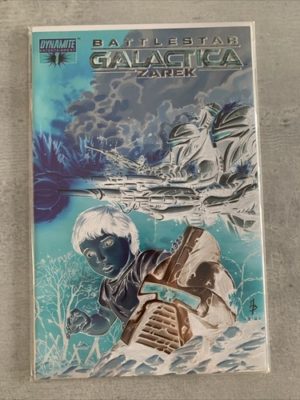 Dynamite Comics Battlestar Galactica Zarek #1 Negative Variant HOT 2006