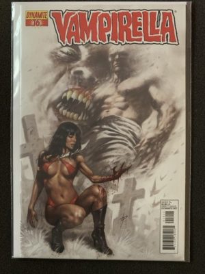 Dynamite Comics Vampirella #16 Lucio Parillo Variant 2012 Lovely Condition