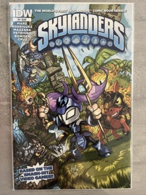 IDW Comics Skylanders #4 2015