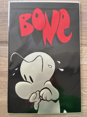 Cartoon Books Comics Bone #50 2002 Red Foil